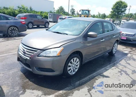 2015 Nissan Sentra Fe+ S/S/Sl/Sr/Sv z USA, uszkodzony, nr VIN 3N1AB7AP2FL654726